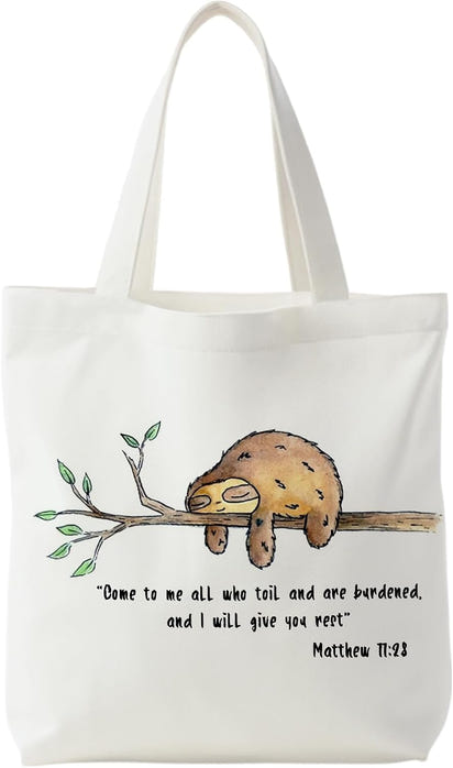 Stylish & Eco-Friendly Bible Tote Bags for Women - Perfect Christian Gifts