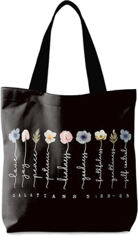 Stylish & Eco-Friendly Bible Tote Bags for Women - Perfect Christian Gifts