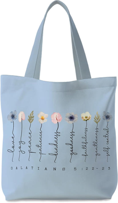 Stylish & Eco-Friendly Bible Tote Bags for Women - Perfect Christian Gifts