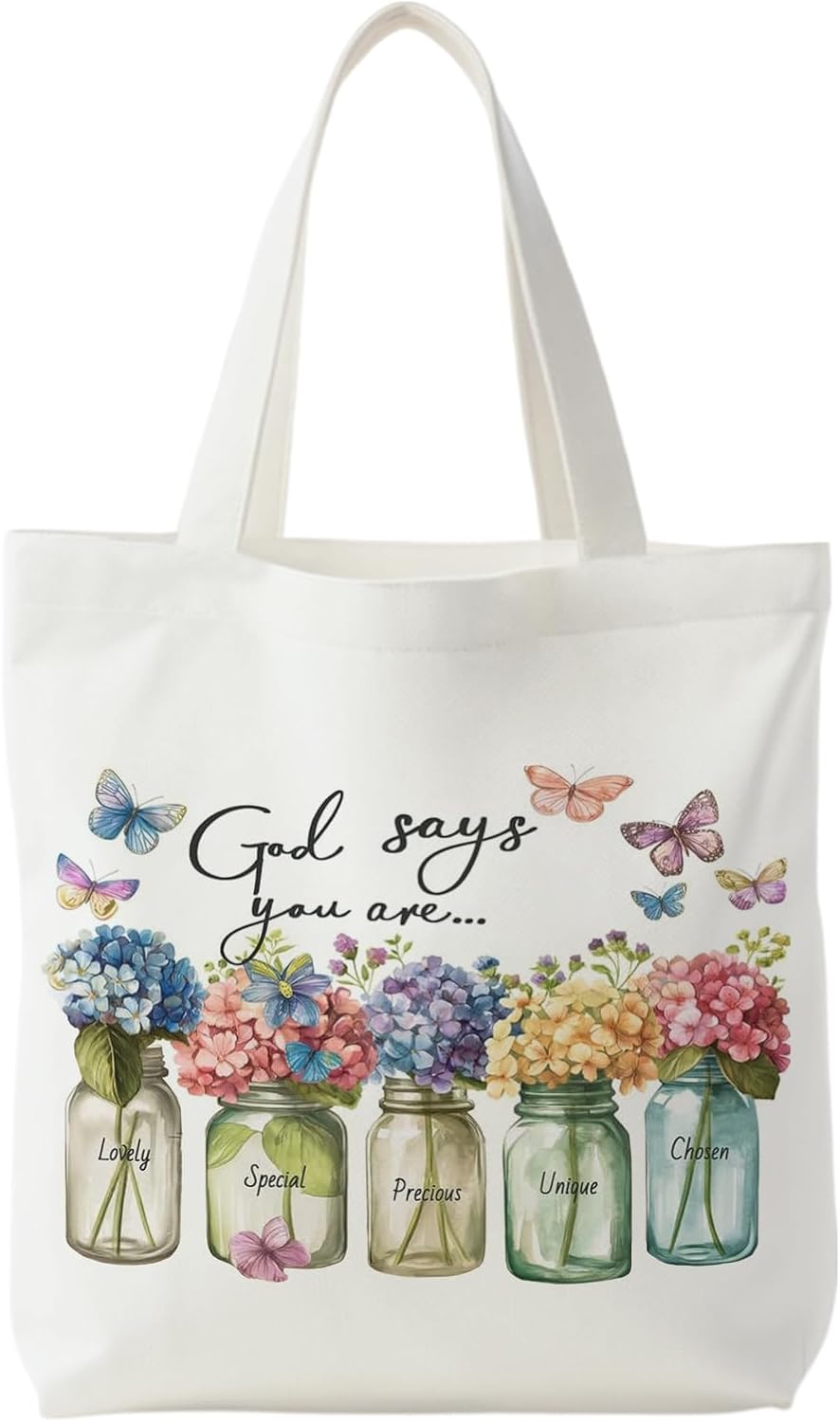 Stylish & Eco-Friendly Bible Tote Bags for Women - Perfect Christian Gifts