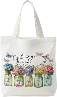 Stylish & Eco-Friendly Bible Tote Bags for Women - Perfect Christian Gifts
