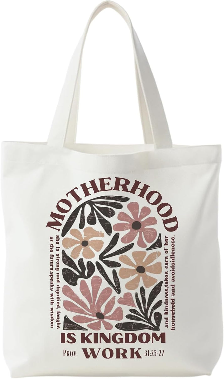 Stylish & Eco-Friendly Bible Tote Bags for Women - Perfect Christian Gifts