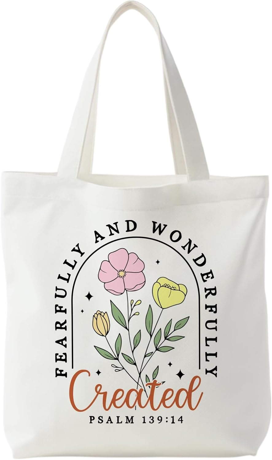 Stylish & Eco-Friendly Bible Tote Bags for Women - Perfect Christian Gifts