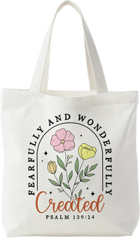 Stylish & Eco-Friendly Bible Tote Bags for Women - Perfect Christian Gifts