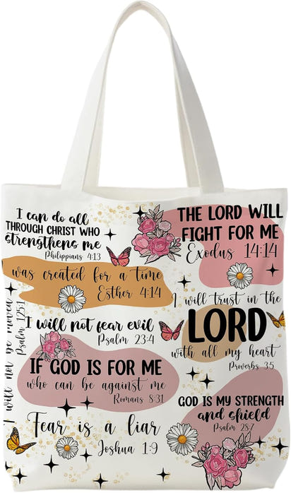 Stylish & Eco-Friendly Bible Tote Bags for Women - Perfect Christian Gifts